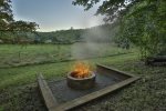 Fire Pit Overlooking Creek and Pasture